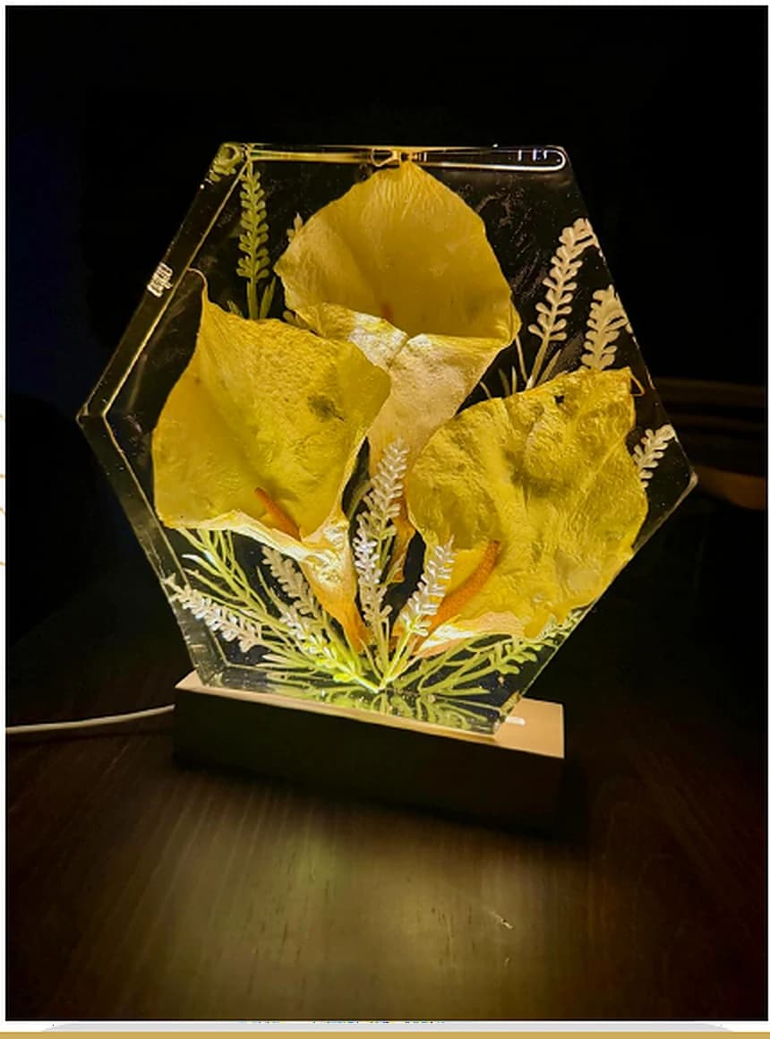Luminária Hexagonal
